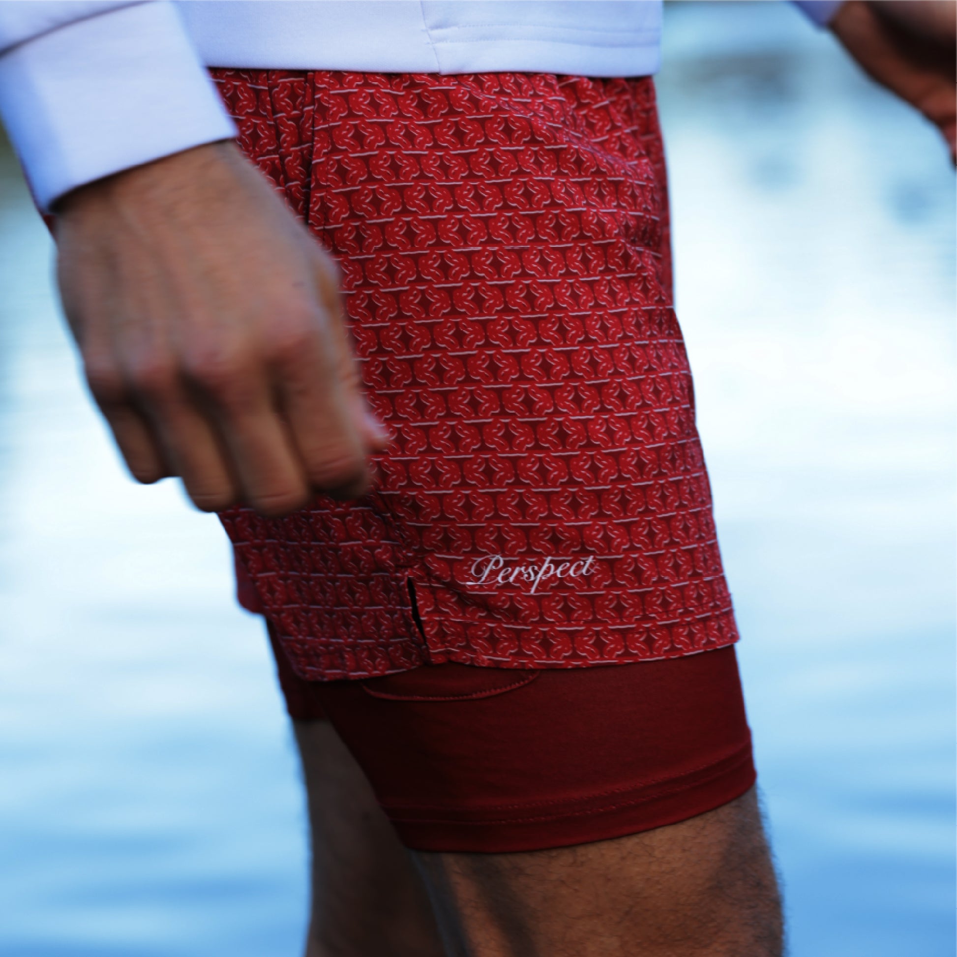 The Core Shorts Crimson