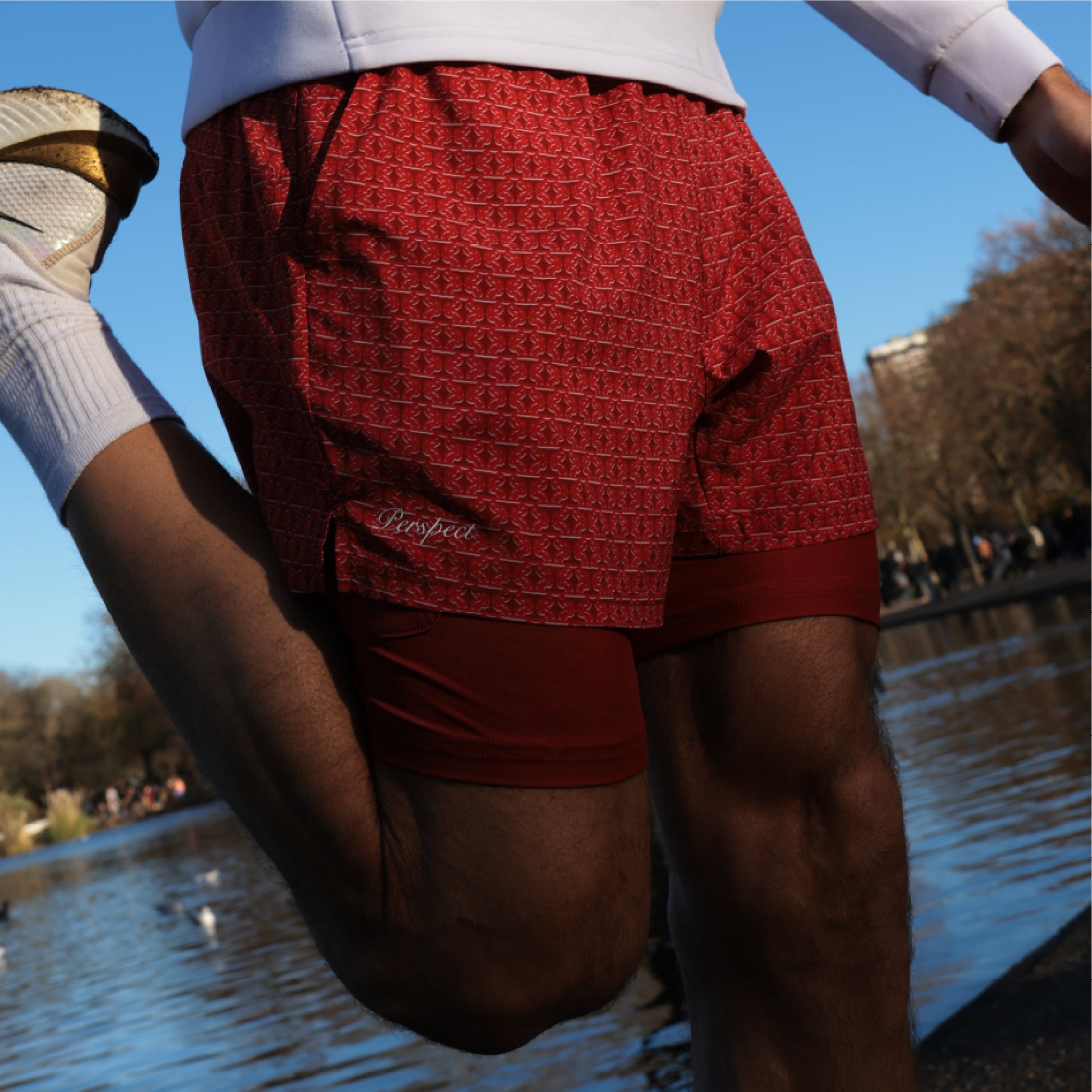 The Core Shorts Crimson
