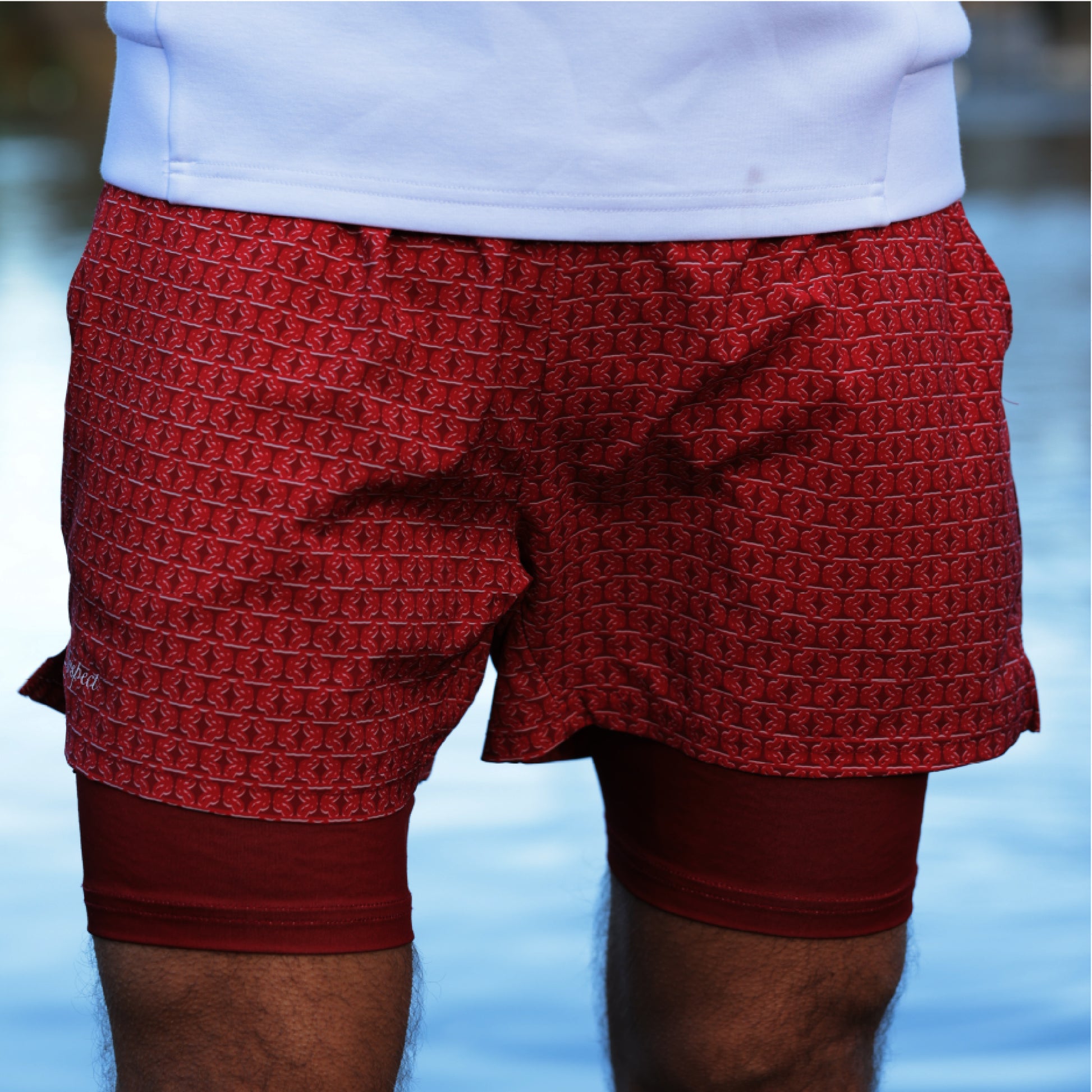 The Core Shorts Crimson
