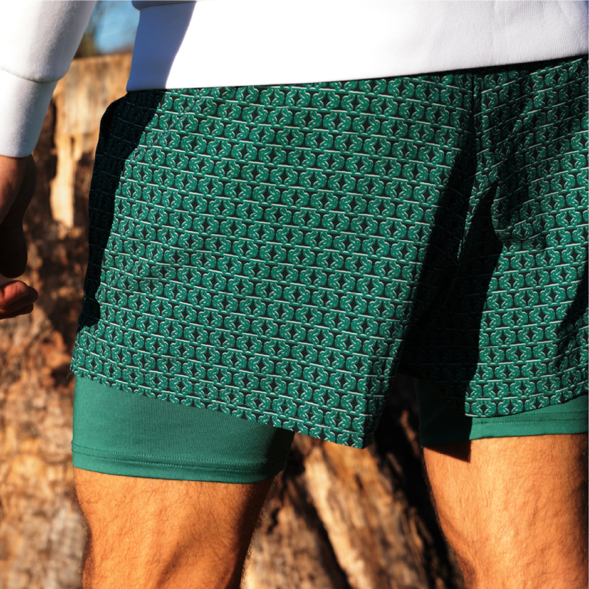 The Core Shorts Emerald