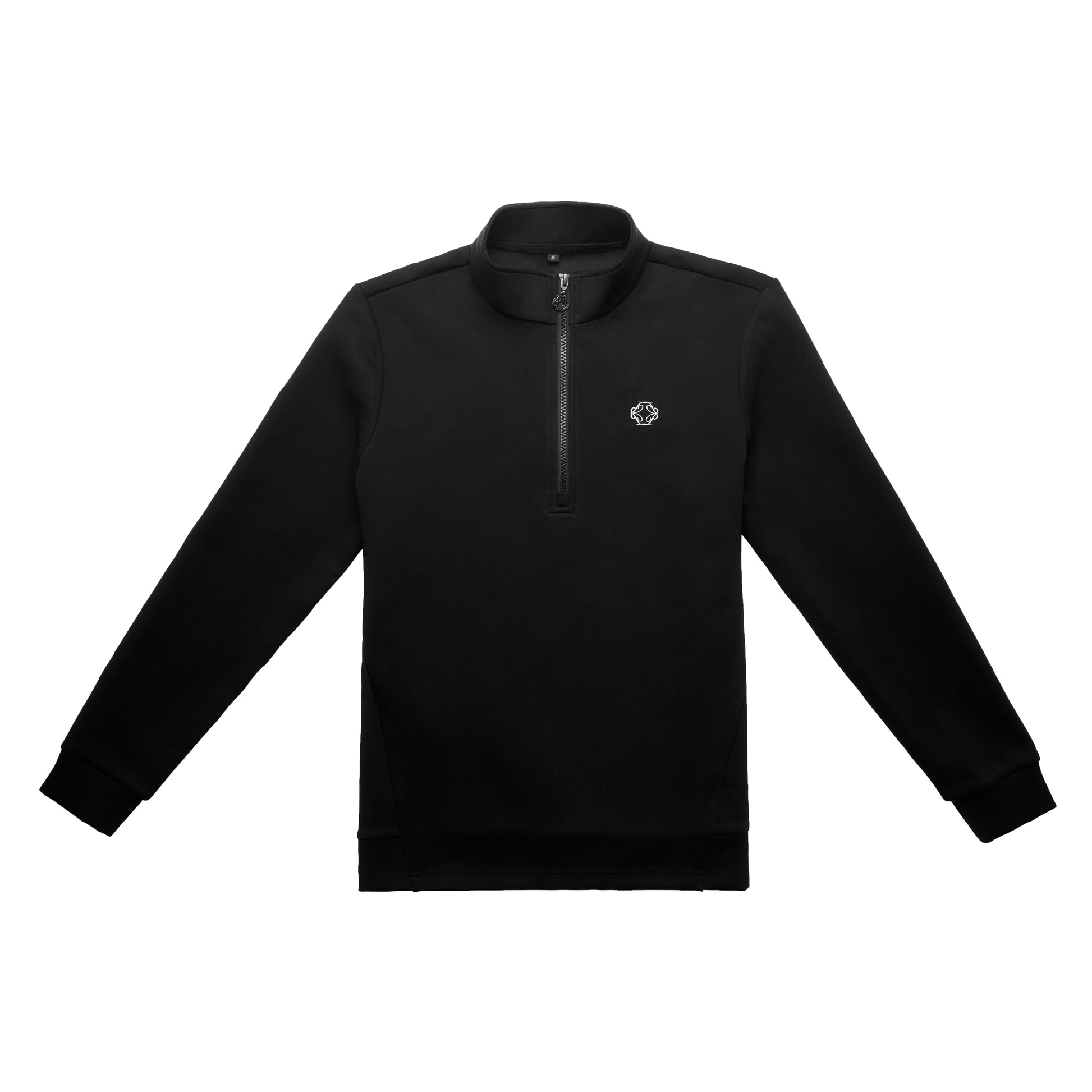 The Ravello Quarter Zip | Black